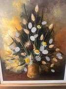 Framed painting