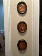 Set of (3) Wooden Framed Wall Art