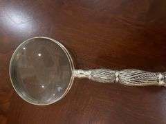 Silver Magnifying Glass
