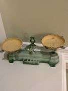 Vintage Scale and Brass Scale Weights