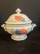 Amapola Tureen and Candlesticks