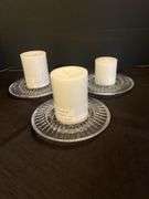 Cake Plate and Candle Holders