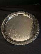 Two Silver Plate Trays