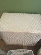 White wicker lot
