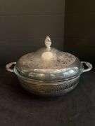 Silver Plate Covered Casserole