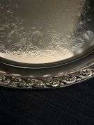 Two Silver Plate Trays