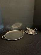 Gravy Boat and Tray