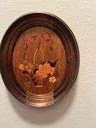 Set of (3) Wooden Framed Wall Art