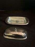 Silver Plate and Glass with Silver Bowl