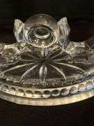 Vintage Glass Candelabras