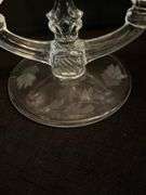 Vintage Glass Candelabras