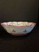 Vintage Handpainted Serving Bowl