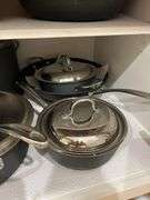 Miscellaneous pots and pans