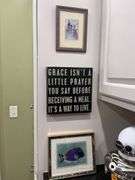Wall prints and plaque