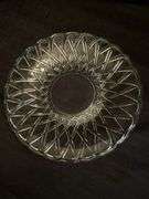 Glass Plates and Petit Four Plate on Pedestal