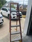 Werner 6 foot fiberglass step ladder