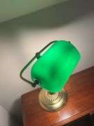 Brass Banker’s Lamp