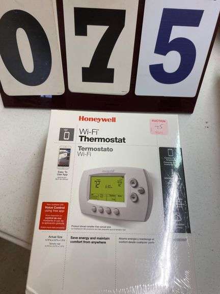 HONEYWELL WIFI THERMOSTAT image