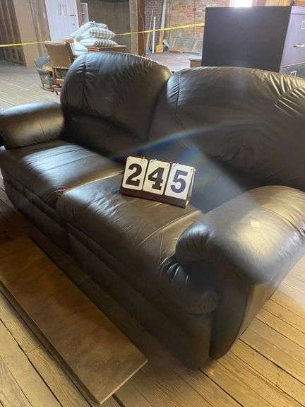 DOUBLE LAZY BOY RECLINERS - 86 BY 38 - MANUAL CONTROL image
