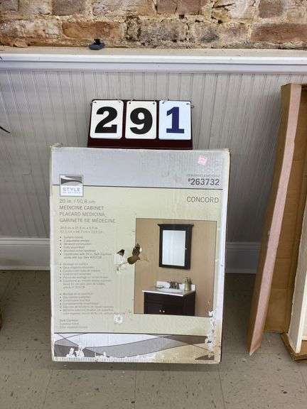 MEDICINE CABINET - 26 BY 21 BY 5 image