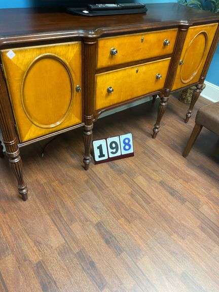 BASSETT BUFFET - 71 BY 39 BY 22 image