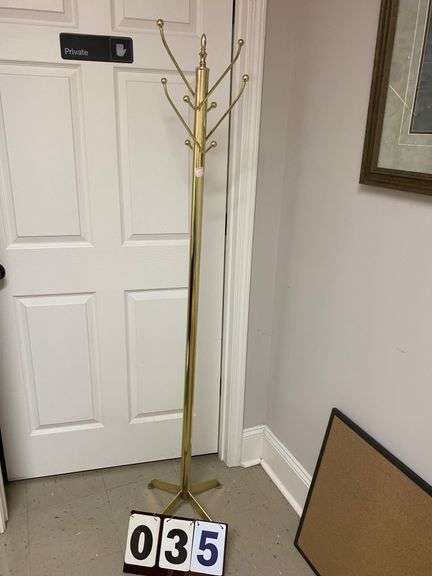 BRASS HALL TREE image