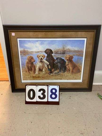 DUCK DAYS PRINT - 28 BY 36 image