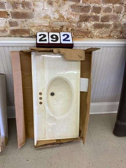 MARBLE SINK - 37 BY 19 image