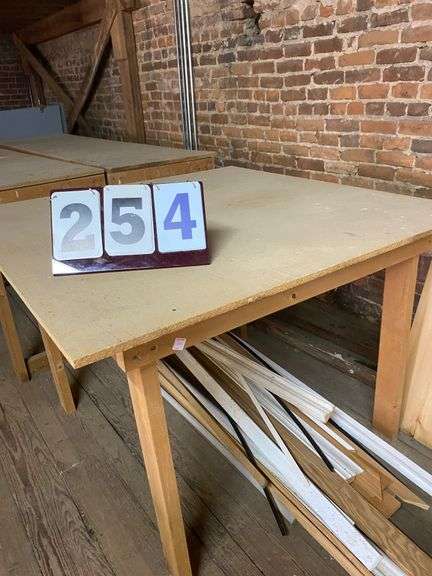 WORK TABLE - 48 BY 48 BY 35 image