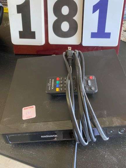 MAGNAVOX HD BLUERAY PLAYER image
