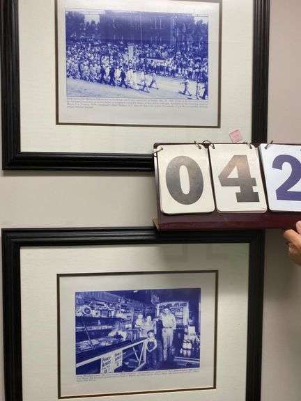 TWO HENDERSON COUNTY PRINTS - 19 BY 22 image