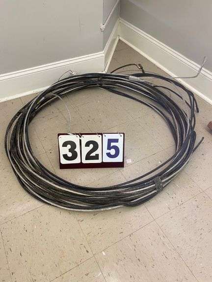 ELECTRIC SERVICE LINE WITH GROUND MT-2/ 600 VOLT - APPROX. 90' image