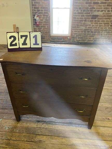 ANTIQUE DRESSER - 38 BY 33 BY 18 image