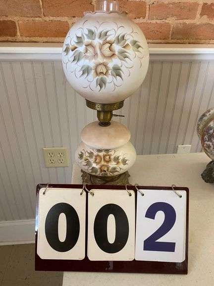 VINTAGE HURRICANE LAMP image
