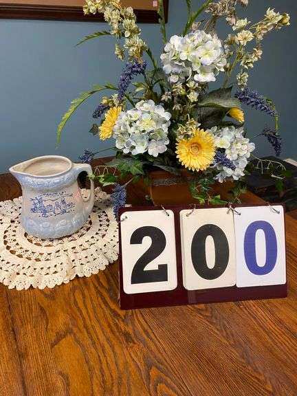 FLORAL ARRANGEMENT AND DUTCH PITCHER #330 image
