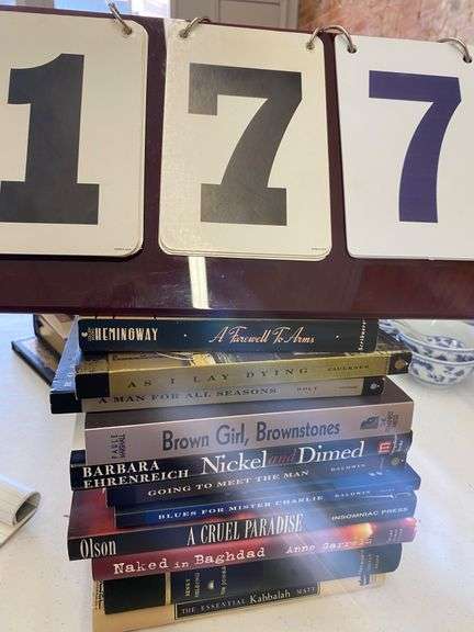 STACK OF 11 BOOKS image