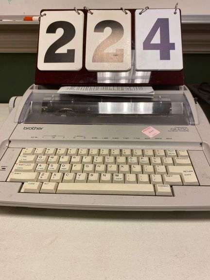 BROTHER ELECTRIC TYPEWRITER image