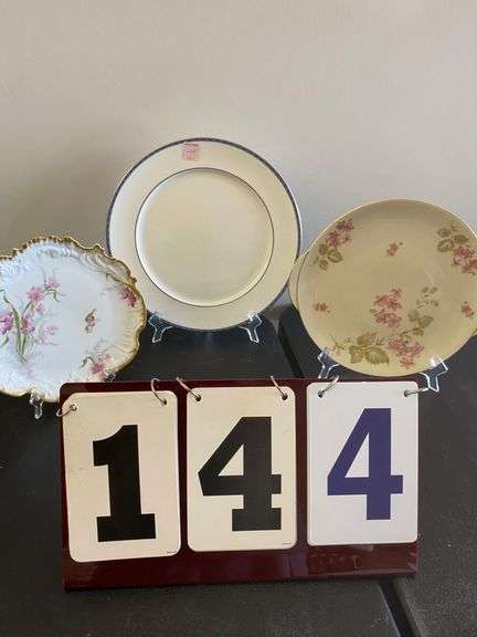 THREE PLATES FROM ENGLAND, FRANCE, AND GERMANY image