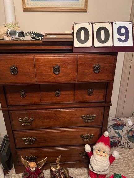 CHEST IN LEFT BEDROOM - 17D BY 34W BY 46H