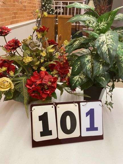 TWO FLORAL ARRANGEMENTS image