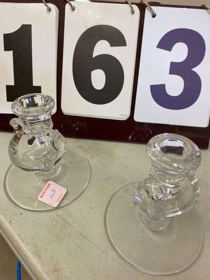 TWO CANDLEHOLDERS image
