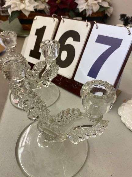 TWO CANDLEHOLDERS image