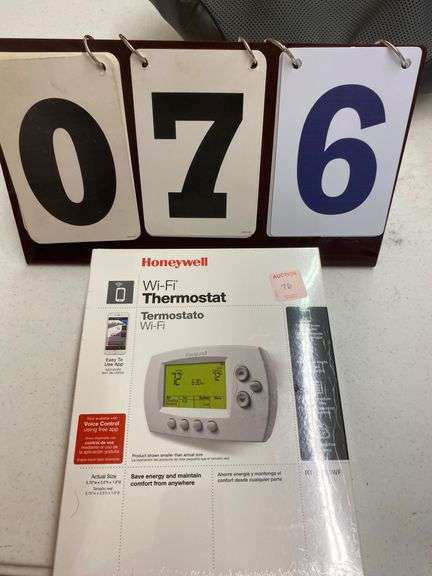 HONEYWELL WIFI THERMOSTAT image
