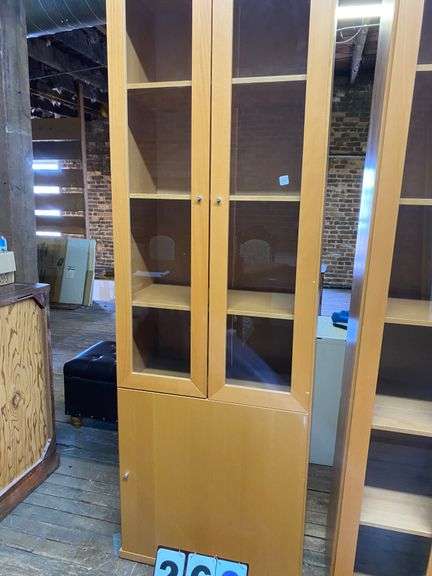 BOOK CASE CABINET - 86 BY 28 BY 16 image