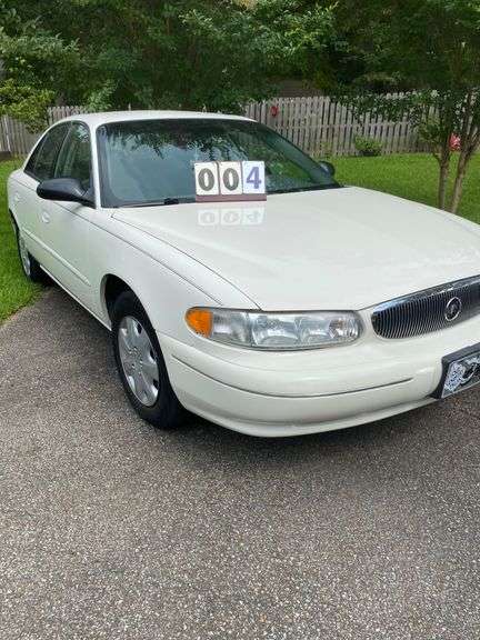 ONLINE PERSONAL PROPERTY AUCTION WITH 2003 BUICK CENTURY