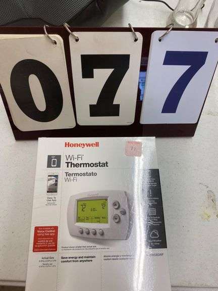 HONEYWELL WIFI THERMOSTAT image