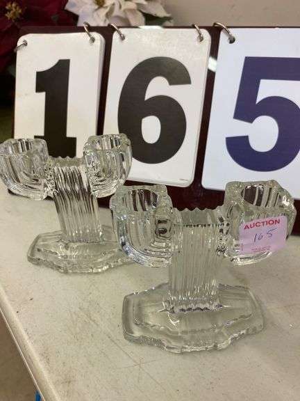 TWO CANDLEHOLDERS image