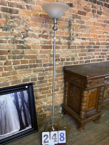 STAINLESS 6' FLOOR LAMP image