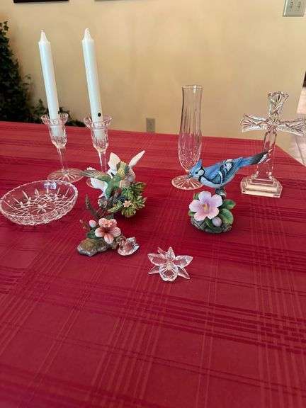 Crystal Collectable Pieces, Candlesticks