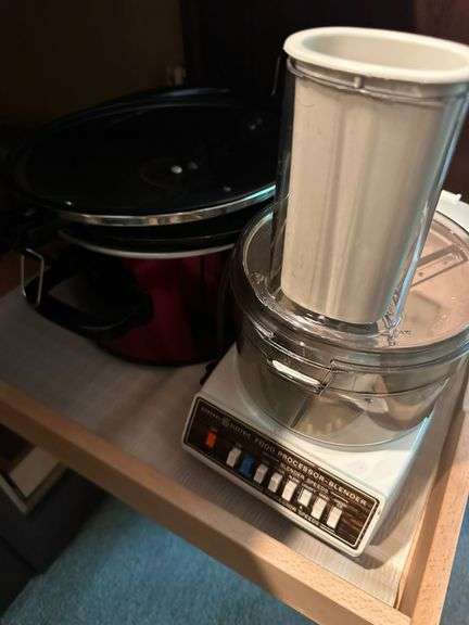 Food Processor, Crockpot, Wooden Bowl